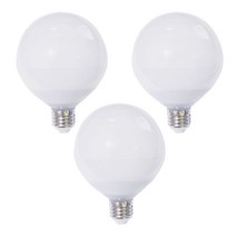 빛샘 LED 볼전구 숏타입 12W, 주광색, 3개