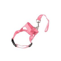 강아지인식표 하네스 목걸이 고양이 강아지 애견 개 애완 동물 젠틀 리더 no pain no pull control training leash 조정 가능한 코 통치 나일론 dog, 사진으로, 4-l