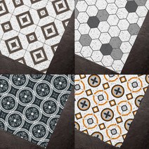 에어클린 15mm DIY 북유럽 패턴 코일매트 현관 베란다 발코니 사무실 입구 바닥 복도 홈매트, 15mm두께, 122_레트로1985_04, 1개