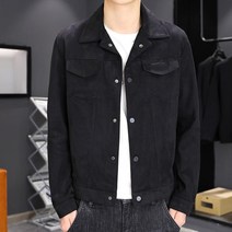 [VY] 남자 카라 캐쥬얼 세무 민무늬 고급진 자켓