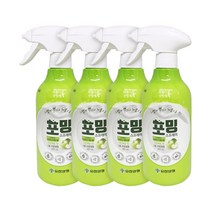 유한양행 포밍 스프레이 주방세제 용기, 485ml, 4개
