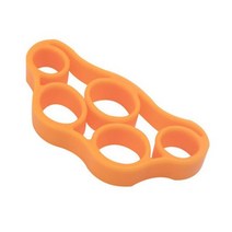 실리콘 그립 장치 기타 손가락 운동 강화제 관절염 손 트레이너 재활 훈련 강화148299, orange