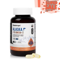 엔젯오리진 알래스카 rTG 오메가3 1 216mg x 90캡슐, 1216mg x 90캡슐, 1개