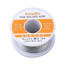 실납 100g 납땜 작업용 납 인두기 땜납 1mm 0.6mm, 3.실납 0.8mm X 100g