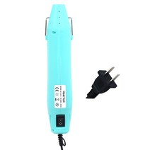 히팅건 DIY 공예용 미니 열풍기 히트건 소형 휴대용 가열 열풍건, 연두색 일체형 기계, 1개