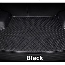 자동차 트렁크 매트 bmw 3 시리즈 gt f34 2013 2014 2015 2016 2017 2018 2019 카고 라이너 카펫 인테리어 액세서리 커버 호환용품, 검은색