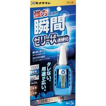[강력본드] 세메다인 순간접착제 3000 젤리상 속경화 P3g CA154