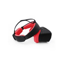 Oculus Rift S I-폰 안드로이드 스마트 헤드셋 헬멧 고글용 페이스 패드 커버 및 전면 VR 폼 실리콘 3D, 03 Red