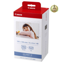 라이브잇 캐논 셀피 인화지 일반용지 108p KP-108IN + 잉크 3p, 4X6, 12개