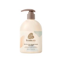 (바베파파) (신세계강남점) 바베파파 프롬맘 탑투토 크리미 워시 400ml, 1개