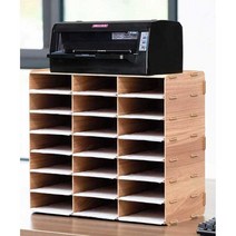 운송장 정리함 송장 영수증 보관함 나무 분류 수납 랙, 4 D타입