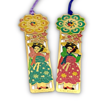 한국민예사 전통 금장 금속 책갈피 북마크 Korean bookmark 74종, 37 어우동