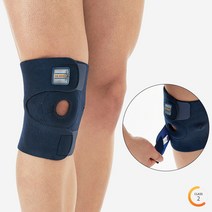 닥터메드 무릎관절보호대 통증 십자인대 보조 슬개골 아대 견인기, FREE