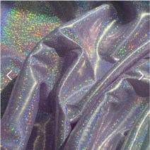 어폼 홀로그램 원단 촬영용 천 3color, 퍼플