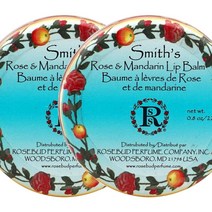 ROSEBUD PERFUME COMPANY 로즈버드퍼퓸컴퍼니 스미스 로즈 만다린 립밤 22g 2팩