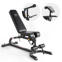 바디엑스 [바디엑스] 웨이트 벤치 알파 BK-3018 평벤치 디클라인 조절벤치, 선택완료, 단품없음