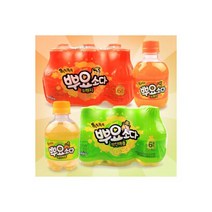 톡톡쏙쏙 팔도 뿌요소다 245ml 오렌지 Orange 6개+파인애플 6개, 톡톡쏙쏙 뿌요소다 245ml 오렌지