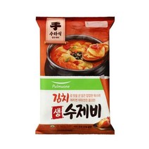 [우리집]김치 생 수제비 2인 423g (423g) 간편식 아침대용 캠핑 자취생 간단식사 맛있는한끼 풀무원 행복한 추석, 8개