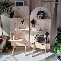제이우드 원목파티션 선반형 파티션 인테리어 파티션 형식으로 가정이나 회사 가게등 다양곳에서 이용가능, 원형목심 10개