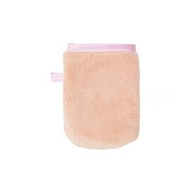 메이크업 클렌저 리무버재사용 가능한 메이크업 리무버 장갑 소프트 마이크로 화이버 페이스 타올 딥 클리, 02 PK