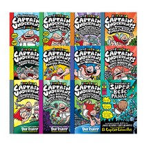 (영어원서) Captain Underpants 챕터북 하드커버 12종 세트
