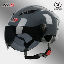 BLD 베일리 3C 인증 여름 여성 남성 자외선 차단 사계절 헬멧 배달 오토바이 스쿠터 바이크 라이딩 헬멧, Q