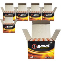 벡셀 알카라인 AA건전지, 120개입, 1박스