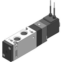 KCC 공압솔레노이드밸브(5포트) KS210S-24V 627-0586, 스타러브 1
