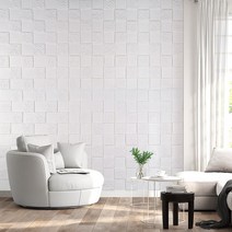 폼블럭 블럭아이 8mmX1mX70cm 10개 파벽돌 화이트 붙이는 방지 교체 단열 재 시트 벽지 시공 두꺼운, 이백프로 쿠팡 본상품선택