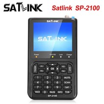 SATLINK SP-2100 디지털 위성 신호 HD S2 3.5 인치 LCD 컬러 SP 6906 보다 우수, 4.SP2100  Au 플러그