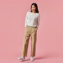 [JAJU/자주] 여 라이트 이지팬츠_베이지