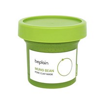 비플레인 녹두 포어 클레이 마스크 120ml 유기농 녹두팩 효소 가루 알갱이 알맹이 입자 스크럽 과다 피지 조절 크림제형 저자극 진정 각질 말끔모공 매끈촉촉 올리브영 추천템, 2개, 1개입