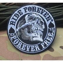 할리데이비슨 패치 용품 악세사리 embroidered ride ever ever 무료 패치 바이커 오토바이 레이싱 패치 군사 해골 전술 배지 usa for cloth