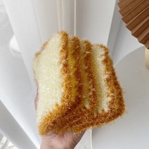 두툼한 거품 잘나는 주방 아크릴 식빵 수세미 5P 세트
