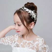 로즈마리 헤어밴드 셀프웨딩 스냅촬영 신부 머리띠
