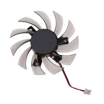 그래픽카드 팬 수리 부품 powerlogic 75mm pld08010s12h 2pin 3pin 쿨러 nvidia geforce gtx 560 460 ti r7 260x msi