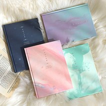 PDW51B6C9 나만의 영어 학원노트 대학노트 위로 감성 문구쇼핑 옥스포드노트 노트 회원수첩 홍보용노트 이쁜노트 무선, 주영 1.흐르는마음(핑크)