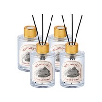 센티멘탈 디퓨저 솔리드 샌달우드 120ml 3+1, 단일속성