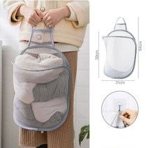 벽걸이 메쉬망 세탁 바구니, 세탁망