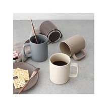 에크렌 롱머그 컵 (4color), 그레이블루10.6cm