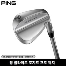 핑 웨지 GLIDE FORGED PRO WEDGE 글라이드 포지드 프로 단조 웨지, 다이나믹골드 S200, 58도
