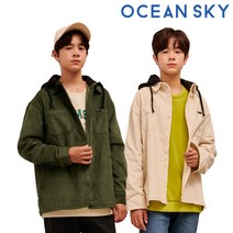 오션스카이 셔켓 공용 후드탈부착 코듀로이셔츠 택1