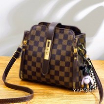 YAPOGI 모던한 숄더백 여성 패션 토트백 캐주얼한 숄더백 크로스백 토트백 빅백 심플한 핸드백 크로스