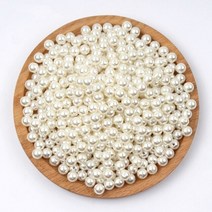 블랙 라운드 진주 비즈 다양한 크기의 느슨한 스페이서 쥬얼리 마킹 팔찌 목걸이 DIY 찾기