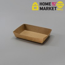 떡트레이 꼬치트레이 접지트레이 크라프트/9호/2000개/105x65x25