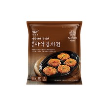 사옹원 부침명장 바삭하게부쳐낸 한입아삭 김치전300g (냉동) 냉동전/명절전/차례 부침개 아이스박스포장, 2개, 300g