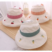 유아버킷햇 벙거지 자외선차단 썬캡 돌돌이 UV차단 귀여운모자 숲체험모자