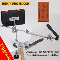 칼갈이 샤프너 칼연마기 가정용 숫돌RUIXIN 프로 360 학위 로터리 나이프 숫돌 업데이트 앵글 다이아몬드, 12 V