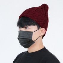 팸드님 니트 골지 겨울 비니 꽈배기 모자