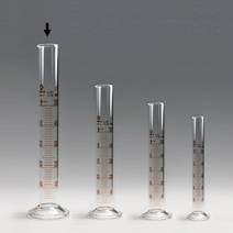 유리 메스실린더 100ml 1개 과학실험 실험재료 비커 초자류